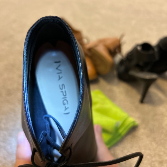 Via Spiga black high heel sandals - Picture 6 of 8